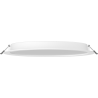 Mexen LDRR lubų skydinis LED įterptinis šviestuvas, 30 cm, 24W, Šaltas - 6500K, 2640 lm, baltas - L210-030-2465-20