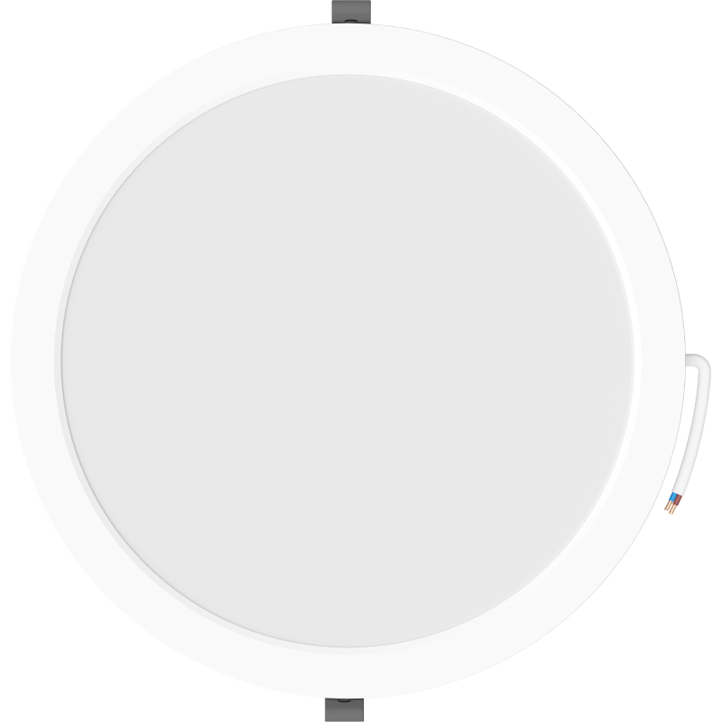 Mexen LDRR lubų skydinis LED įterptinis šviestuvas, 30 cm, 24W, Šaltas - 6500K, 2640 lm, baltas - L210-030-2465-20