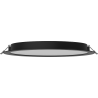 Mexen LDRR įleidžiamas LED lubinis panelis, 30 cm, 24W, Šalta - 6500K, 1920 lm, juodas - L210-030-2465-70