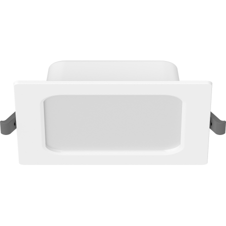 Mexen LDRR lubų atraminis LED įmontuojamas šviestuvas 12 x 12 cm, 6W, Neutralus - 4000K, 600 lm, baltas - L211-012-0640-20
