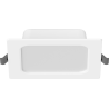 Mexen LDRR LED įleidžiamas lubų panelis downlight 12 x 12 cm, 6W, Šalta - 6500K, 600 lm, baltas - L211-012-0665-20