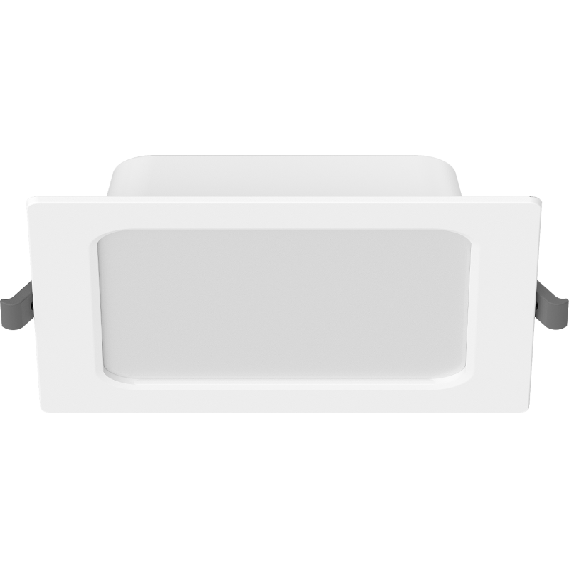 Mexen LDRR įleidžiamas LED žemyninis lubų skydelis 14 x 14 cm, 9W, Šaltas - 6500K, 990 lm, baltas - L211-014-0965-20