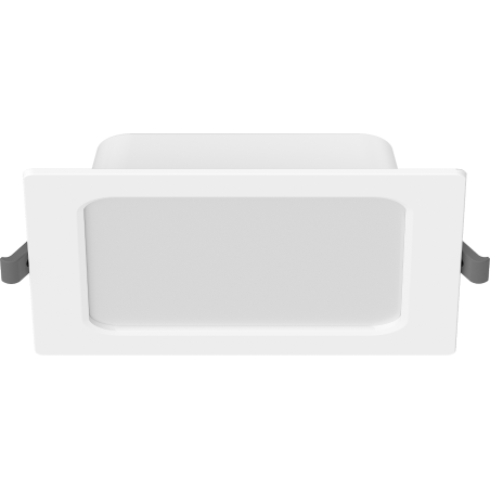 Mexen LDRR įleidžiamas LED žemyninis lubų skydelis 14 x 14 cm, 9W, Šaltas - 6500K, 990 lm, baltas - L211-014-0965-20