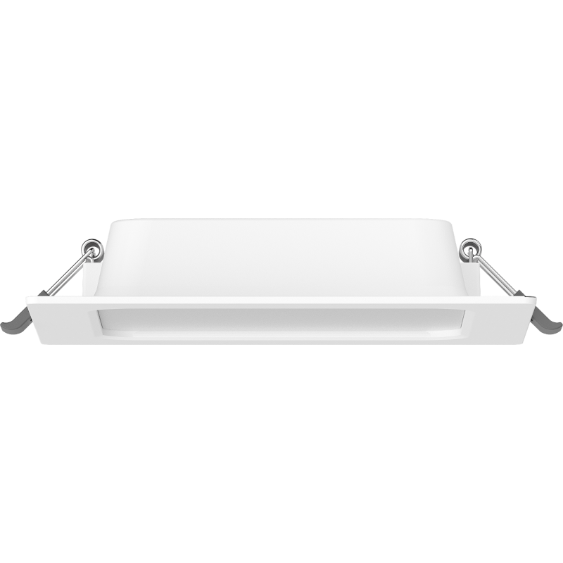 Mexen LDRR įleidžiamas LED žemyninis lubų skydelis 14 x 14 cm, 9W, Šaltas - 6500K, 990 lm, baltas - L211-014-0965-20