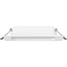 Mexen LDRR įleidžiamas LED žemyninis lubų skydelis 14 x 14 cm, 9W, Šaltas - 6500K, 990 lm, baltas - L211-014-0965-20