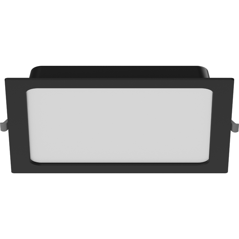 Mexen LDRR LED įleidžiama lubinė panelė, 22 x 22 cm, 18W, Šalta - 6500K, 1440 lm, juoda - L211-022-1865-70