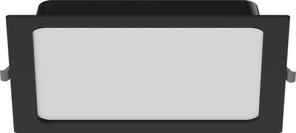 Mexen LDRR LED įleidžiama lubinė panelė, 22 x 22 cm, 18W, Šalta - 6500K, 1440 lm, juoda - L211-022-1865-70