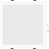 Mexen LDRR lubų šviestuvas LED įleidžiamas 30 x 30 cm, 24W, Neutralus - 4000K, 2640 lm, balta - L211-030-2440-20