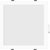 Mexen LDRR Įleidžiamas LED lubinis panelis 30 x 30 cm, 24W, Šaltai balta - 6500K, 2640 lm, balta - L211-030-2465-20