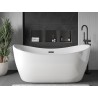 Mexen X-Wall-R nišinė lentyna su flanšu 30 x 30 cm, šlifuota ginklų pilkumo spalva - 19E0303010