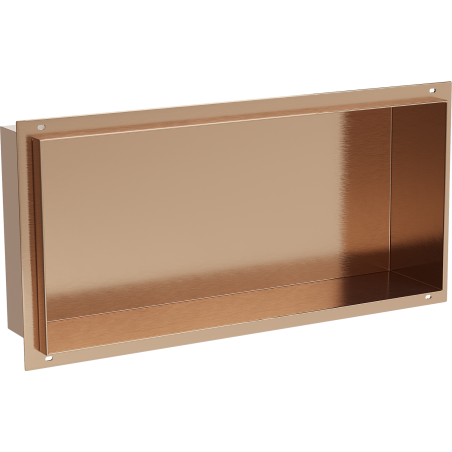 Mexen X-Wall-NR Nišinis lentyna be apvado 45 x 20 cm, šlifuotas varis - 19C1452010
