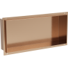 Mexen X-Wall-NR Nišinis lentyna be apvado 45 x 20 cm, šlifuotas varis - 19C1452010