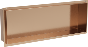 Mexen X-Wall-NR nišinė lentyna be apvado 60 x 20 cm, šlifuota varis - 19C1602010