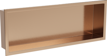 Mexen X-Wall-R nišinė lentyna su apykakle 60 x 20 cm, šlifuotas varis - 19C0602010