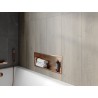 Mexen X-Wall-R nišinė lentyna su apykakle 60 x 20 cm, šlifuotas varis - 19C0602010