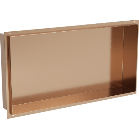 Mexen X-Wall-NR nišo lentyna be apvado 60 x 30 cm, šlifuotas varis - 19C1603010