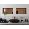 Mexen X-Wall-NR nišo lentyna be apvado 60 x 30 cm, šlifuotas varis - 19C1603010