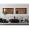 Mexen X-Wall-R nišinė lentyna su apvadu 60 x 30 cm, šlifuotas varis - 19C0603010