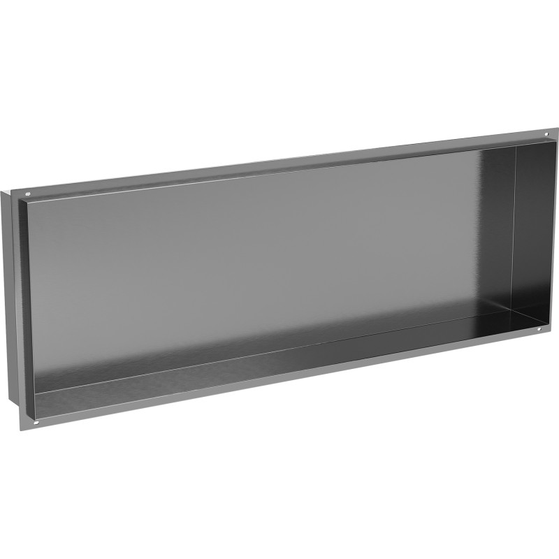 Mexen X-Wall-NR įleidžiama lentyna be apvado 90 x 30 cm, šlifuota ginklų pilka - 19E1903010
