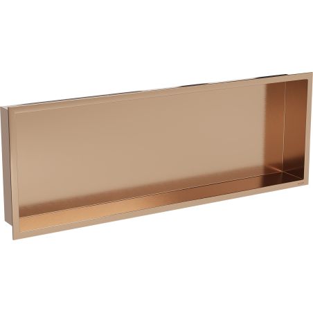 Mexen X-Wall-R nišos lentyna su apvadu 90 x 30 cm, šepečiu valyta varis - 19C0903010