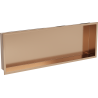 Mexen X-Wall-R nišos lentyna su apvadu 90 x 30 cm, šepečiu valyta varis - 19C0903010