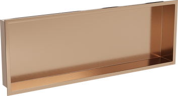 Mexen X-Wall-R nišos lentyna su apvadu 90 x 30 cm, šepečiu valyta varis - 19C0903010