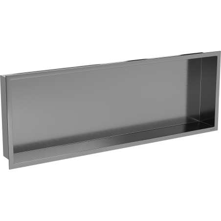 Mexen X-Wall-R įleidžiama lentyna su apvadu 90 x 30 cm, šešėlinė pilka šukuota - 19E0903010