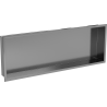 Mexen X-Wall-R įleidžiama lentyna su apvadu 90 x 30 cm, šešėlinė pilka šukuota - 19E0903010