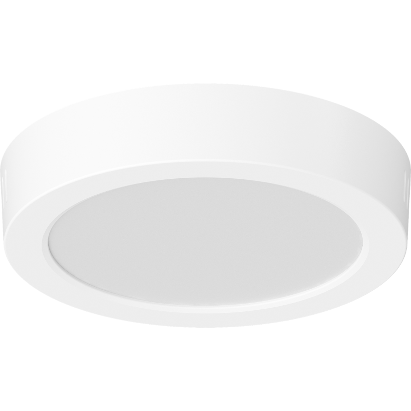 Mexen LDSR LED lubų šviestuvas paviršinis, 17 cm skersmuo, 12W, Šaltai balta - 6500K, 1320 lm, baltas - L212-017-1265-20