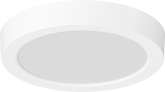 Mexen LDSR LED paviršinės lubų šviestuvas, 22 cm skersmens, 18W, Neutralus - 4000K, 1980 lm, baltas - L212-022-1840-20