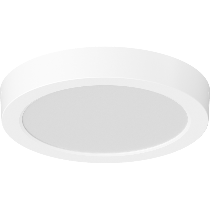 Mexen LDSR LED lubų paviršinis šviestuvas, 22 cm, 18W, Šaltai balta - 6500K, 1980 lm, balta - L212-022-1865-20