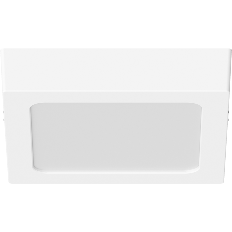 Mexen LDSS paviršinis LED lubų šviestuvas 17 x 17 cm, 12W, neutralus - 4000K, 1320 lm, baltas - L213-017-1240-20