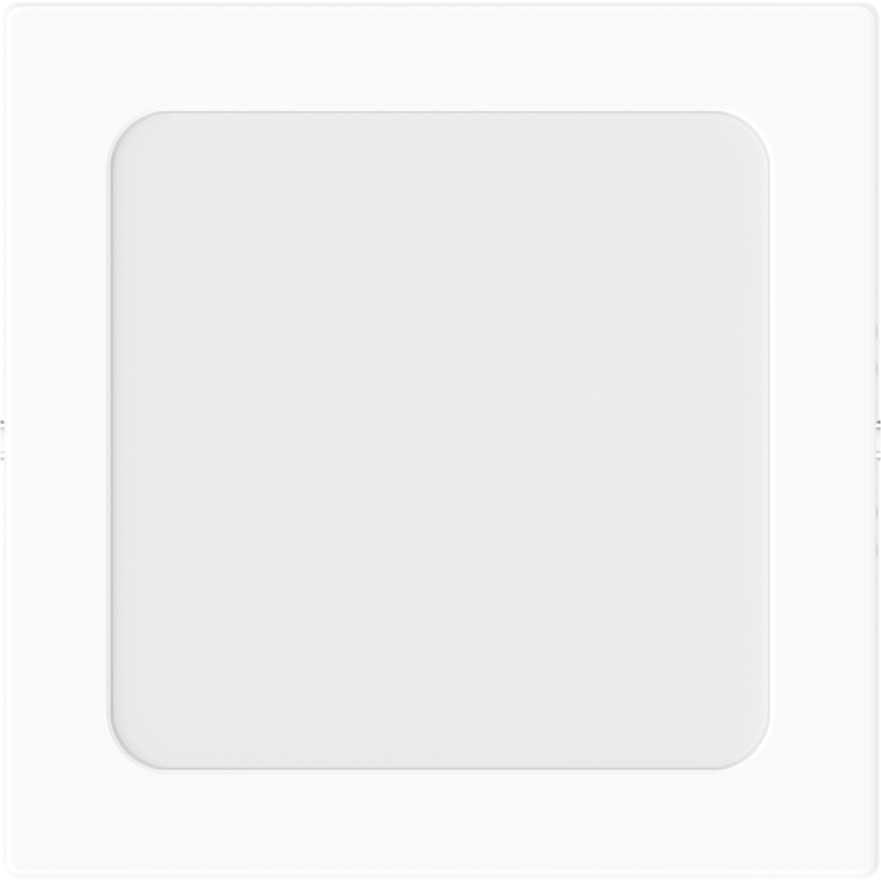 Mexen LDSS paviršinis LED lubų šviestuvas 17 x 17 cm, 12W, neutralus - 4000K, 1320 lm, baltas - L213-017-1240-20