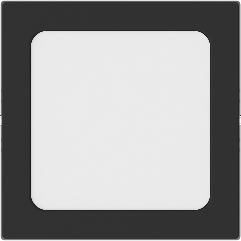 Mexen LDSS LED lubų šviestuvas, paviršinis montavimas 17 x 17 cm, 12W, Neutrali - 4000K, 960 lm, juodas - L213-017-1240-70