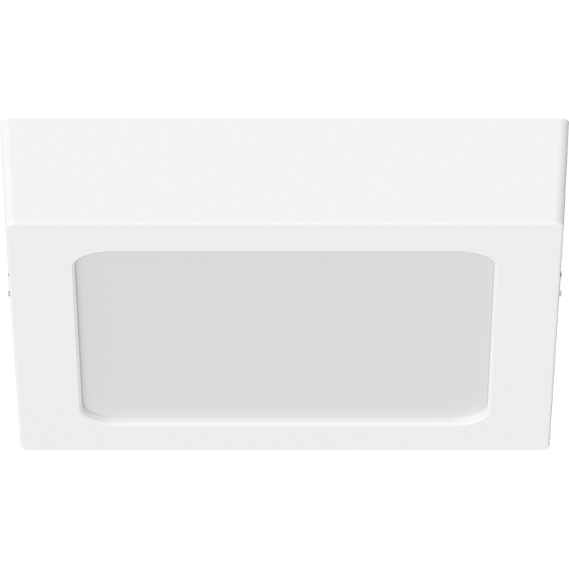 Mexen LDSS LED paviršinis lubų šviestuvas 17 x 17 cm, 12W, Šaltas - 6500K, 1320 lm, baltas - L213-017-1265-20