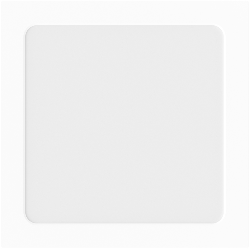 Mexen LDSS paviršinis LED lubinis šviestuvas 22 x 22 cm, 18W, Šaltas - 6500K, 1980 lm, baltas - L213-022-1865-20