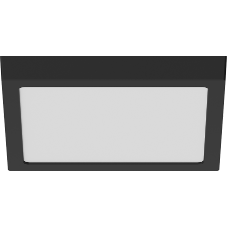 Mexen LDSS LED paviršinis lubų plafonas 30 x 30 cm, 24W, Šalta - 6500K, 1920 lm, juoda - L213-030-2465-70