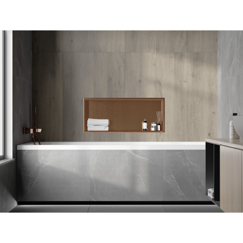 Mexen X-Wall-R nišos lentyna su apvadu 75 x 30 cm, šukuota varis - 19C0753010