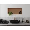 Mexen X-Wall-R nišos lentyna su apvadu 75 x 30 cm, šukuota varis - 19C0753010