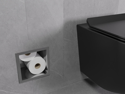 Mexen X-Wall-B tualetinio popieriaus dozatorius, gun grey šlifuotas - 19E5