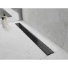 Mexen Flat MGB užtvara linijiniam nutekėjimui 50 cm juodas stiklas - 1026050