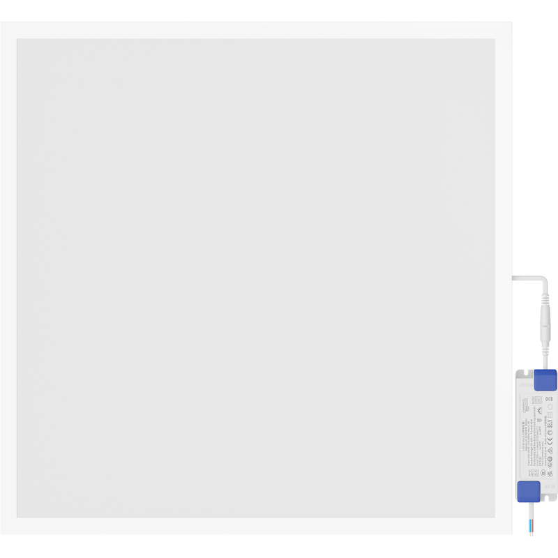 Mexen Brill+ LED pakabinamasis lubų skydas 60 x 60 cm, 48W, Neutralus - 4000K, 5280 lm, baltas - L201-060-060-4840-20