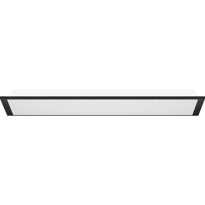 Mexen Brill-S LED lubinė panelė, montuojama į gipskartonį, 60 x 60 cm, 36W, Neutrali - 4000K, 3960 lm, juoda