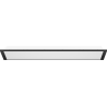 Mexen Brill-S LED lubinė panelė, montuojama į gipskartonį, 60 x 60 cm, 36W, Neutrali - 4000K, 3960 lm, juoda
