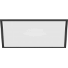 Mexen Brill-S LED lubinė panelė, montuojama į gipskartonį, 60 x 60 cm, 36W, Neutrali - 4000K, 3960 lm, juoda