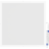 Mexen Brill-S LED lubų skydelis montuojamas ant paviršiaus 60 x 60 cm, 40W, Neutralus - 4000K, 4000 lm, baltas