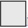 Mexen Brill-S paviršinis LED lubų skydas 60 x 60 cm, 40W, Neutrali - 4000K, 3600 lm, juoda - L205-060-060-4040-70