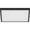 Mexen Brill-S LED lubų šviestuvas 60 x 60 cm, 48W, Neutrali - 4000K, 4800 lm, juoda - L206-060-060-4840-70