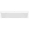 Mexen Brill-S LED lubų šviestuvas ant paviršiaus 60 x 30 cm, 24W, Neutralus - 4000K, 2880 lm, baltas - L207-060-030-2440-20