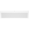 Mexen Brill-S LED lubų šviestuvas, montuojamas ant paviršiaus, 60 x 30 cm, 24W, neutrali - 4000K, 3456 lm, balta
